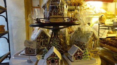 Gingerbread houses, Lebkuchenhäuser für Weihnachten