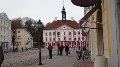 Das Rathaus von Tartu