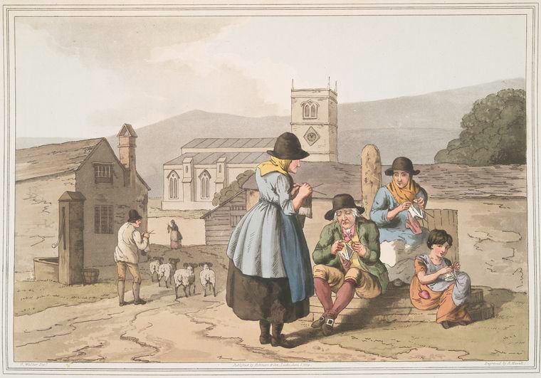 George Walker, Wensley Dale Knitters, 1814