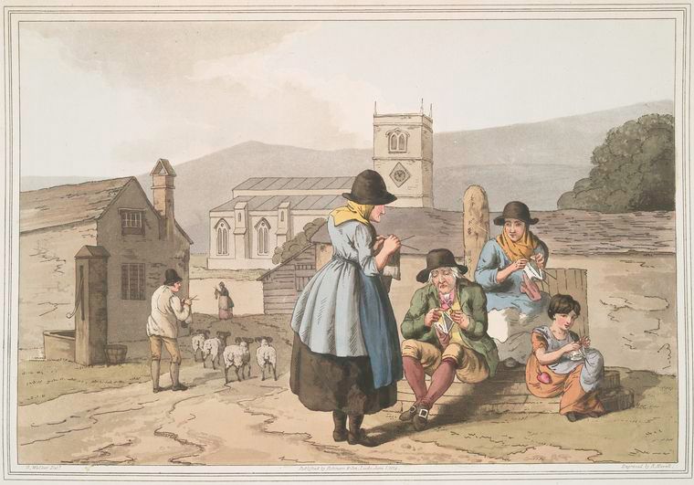 George Walker, Wensley Dale Knitters, 1814 George Walker, Wensley Dale Knitters, 1814