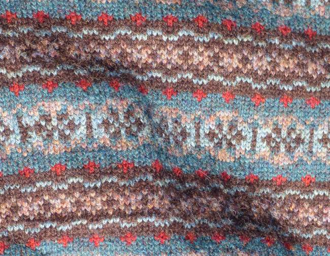 Shetland-Nachlese: Meine Jacke