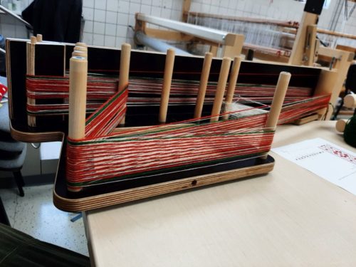 Der aufgespannte Inkle Loom