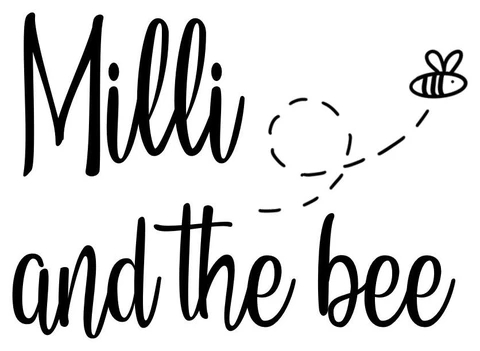 Milli and the Bee Logo Milli and the Bee Logo